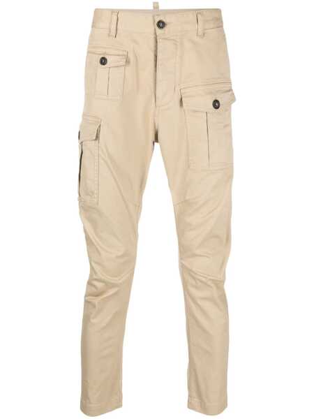 Pantaloni DSQUARED2 DSQUARED2 Beige Cargo Pants Beige Barbati (BM 18399810) 1