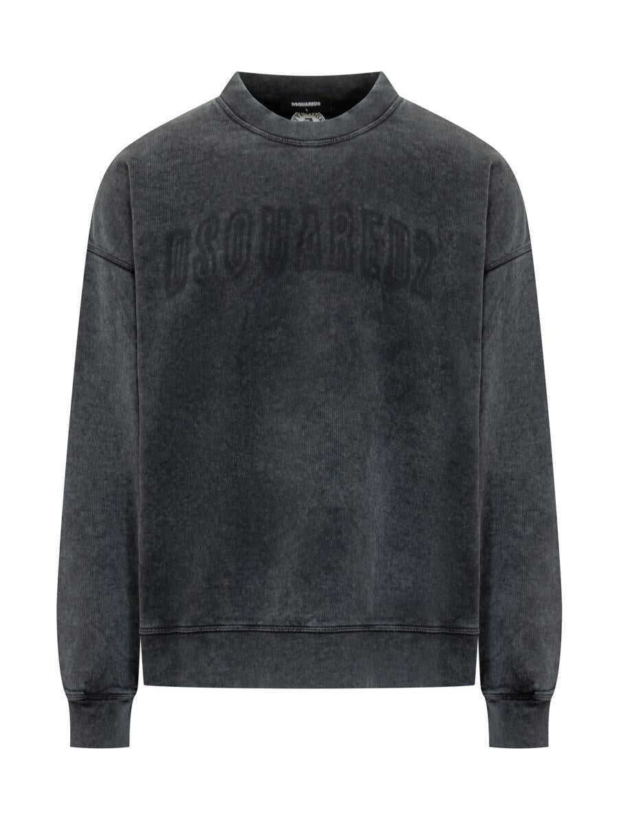 Pulovere DSQUARED2 DSQUARED2 Dsquared2 Sweatshirt Black Barbati (BM 18399840) 1