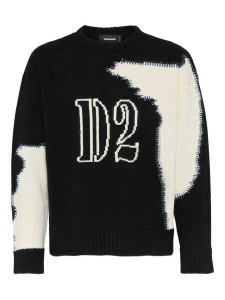 Pulovere DSQUARED2 DSQUARED2 Dsquared2 Sweater Black Barbati (BM 18399843) 1