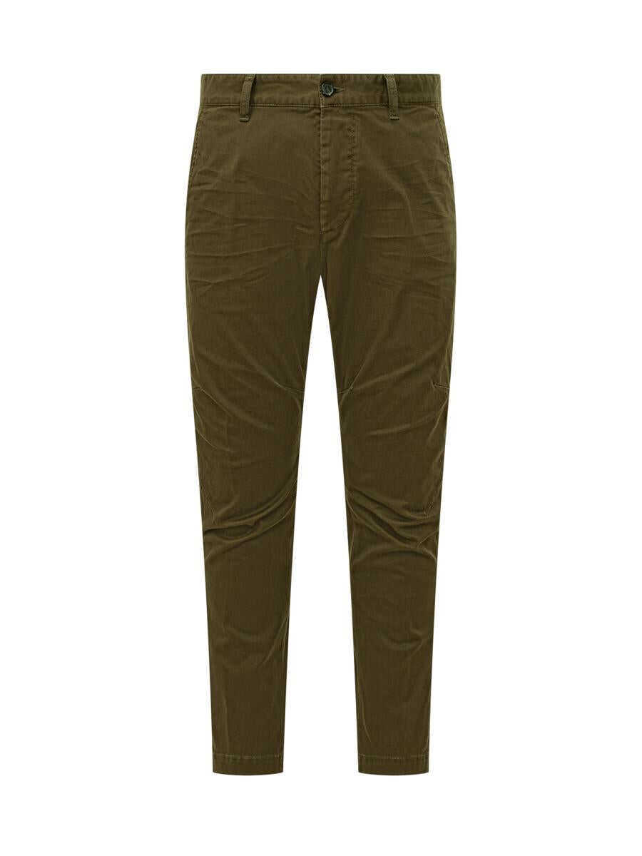 Pantaloni DSQUARED2 DSQUARED2 Dsquared2 Trousers GREEN Barbati (BM 18399864) 1
