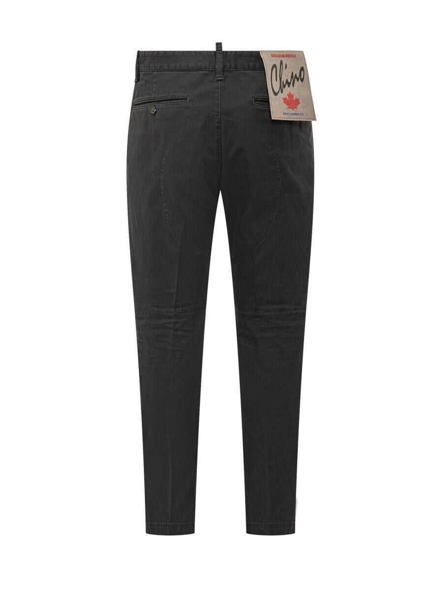 Pantaloni DSQUARED2 DSQUARED2 Pants Black Barbati (BM 18399867) 2