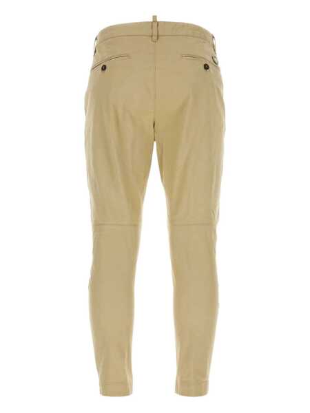 Pantaloni DSQUARED2 DSQUARED2 Pants BEIGE O TAN Barbati (BM 18399873) 2