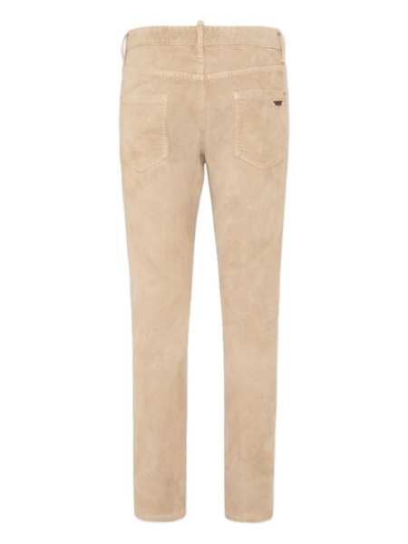 Pantaloni DSQUARED2 DSQUARED2 Dsquared2 Trousers Beige Barbati (BM 18399966) 2