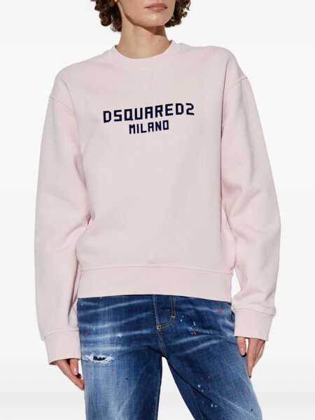 Pulovere DSQUARED2 DSQUARED2 Dsquared2 Sweatshirt PINK Femei (BM 18399972) 3