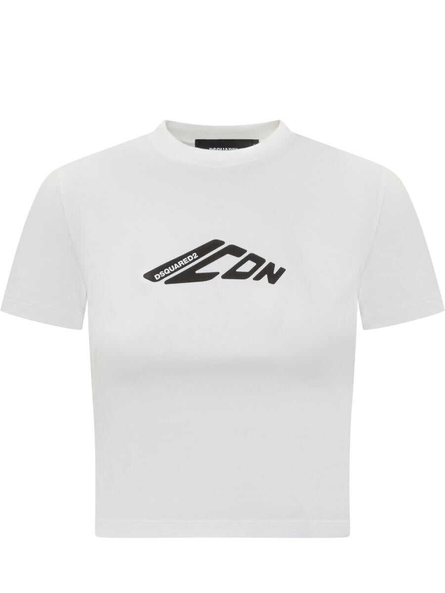 Topuri DSQUARED2 DSQUARED2 Dsquared2 Tops WHITE Femei (BM 18399984) 1