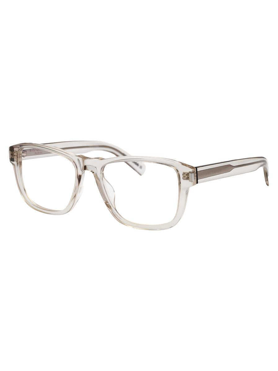 Ochelari de soare Saint Laurent Saint Laurent Eyewear Optical BEIGE-BEIGE-TRANSPARENT Barbati (BM 18400134) 2