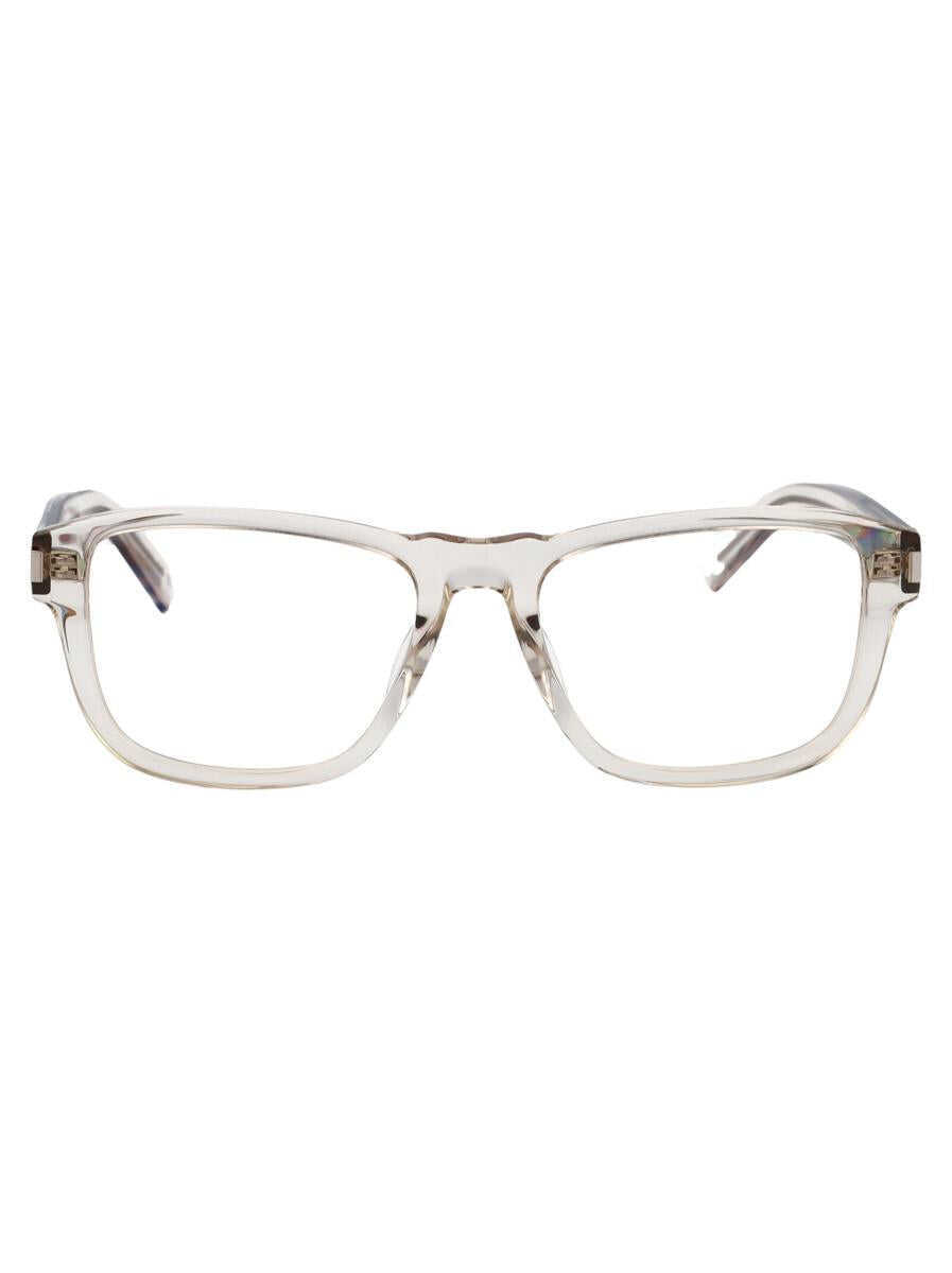 Ochelari de soare Saint Laurent Saint Laurent Eyewear Optical BEIGE-BEIGE-TRANSPARENT Barbati (BM 18400134) 1