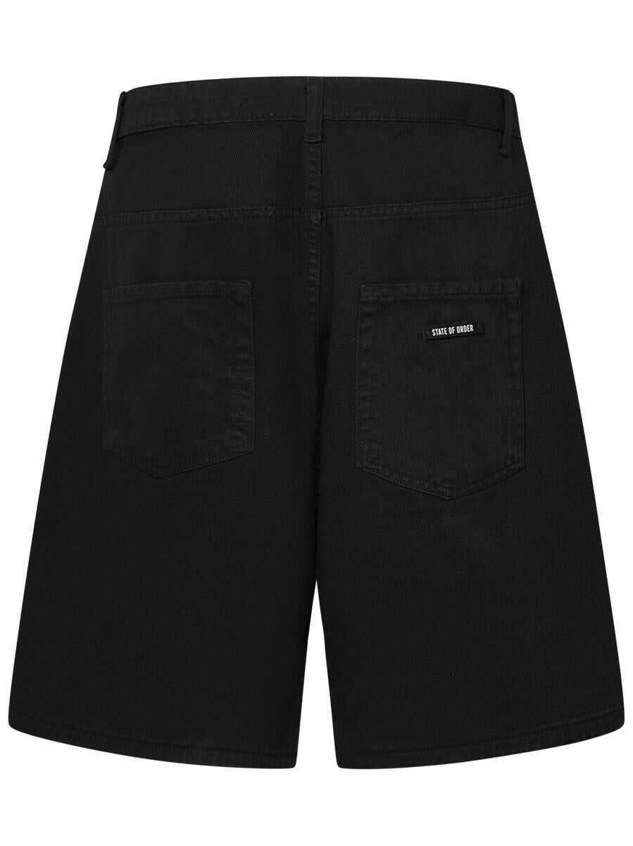 Pantaloni State Of Order State Of Order  Shorts Black Barbati (BM 18400155) 2