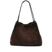 Genti de mana Etro Suede Leather Shoulder Bag Femei