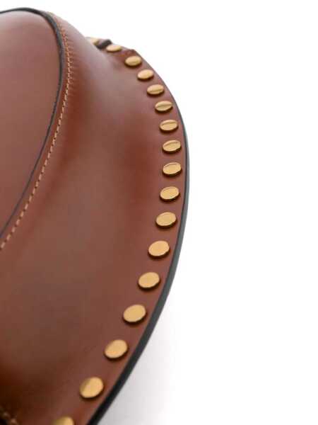 Genti de umar Isabel Marant Oskan Moon small shoulder bag Brown Femei (BM 18400677) 4