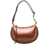 Isabel Marant "Oskan Moon" small shoulder bag Brown