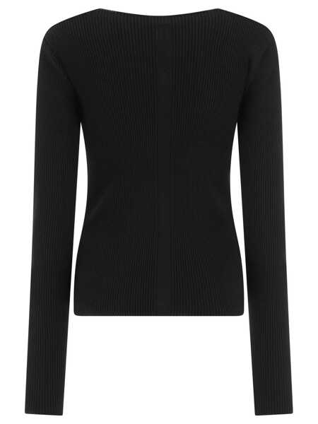 Pulovere Rick Owens Ribbed sweater Black Femei (BM 18400722) 2