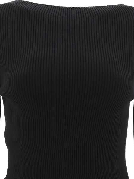 Pulovere Rick Owens Ribbed sweater Black Femei (BM 18400722) 3