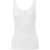 Chloe Ribbed jersey Top WHITE