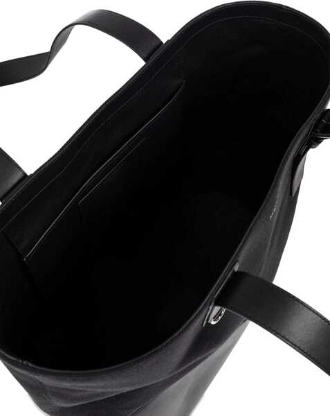 Genti de mana Alexander McQueen Canvas Tote Bag BLACK/SILVER Barbati (BM 18400846) 5