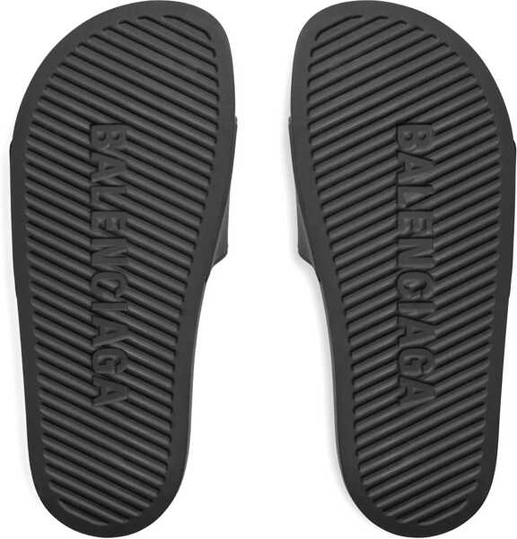 Sandale Balenciaga Rubber Slippers BLACK Barbati (BM 18400855) 5
