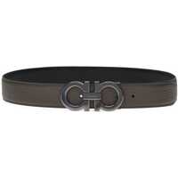 Accesorii pentru Barbati - Curele Ferragamo Reversible Gancini Belt CONCRETE Barbati (BM 18400861) - B-mall.ro