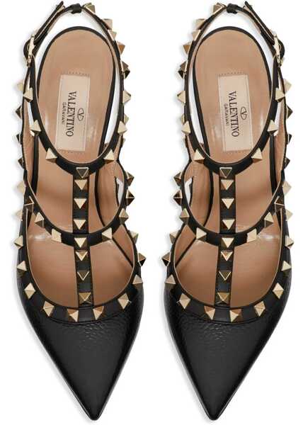 Pantofi cu toc Valentino Garavani Rockstud Pumps NERO/NERO Femei (BM 18400876) 4