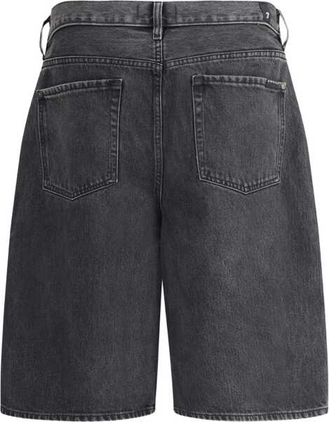 Pantaloni scurti 7 For All Mankind Denim Caviar Shorts BLACK Barbati (BM 18400936) 3