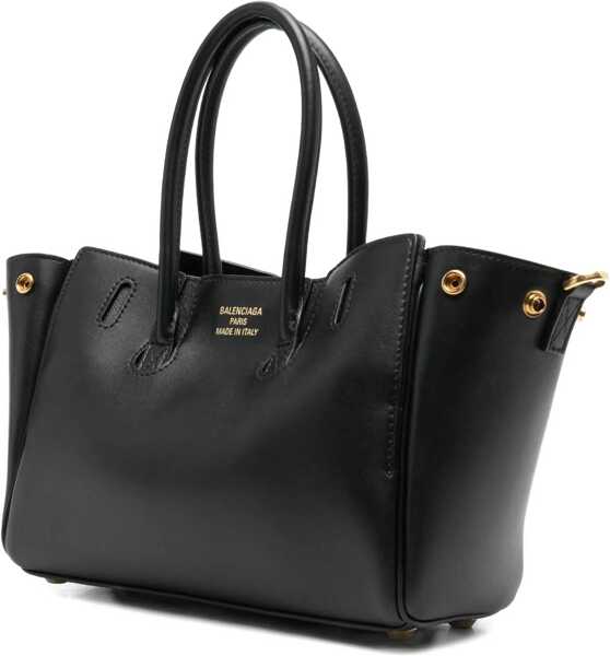 Genti de mana Balenciaga Bel Air mini Handbag BLACK Femei (BM 18400975) 3