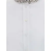 Imbracaminte Alexander McQueen Dama - Camasi casual Alexander McQueen Shirt with embellished collar OPTICAL WHITE Femei (BM 18400987) - B-mall.ro