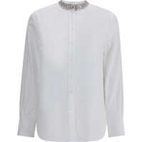 Camasi casual Shirt with embellished collar Femei
