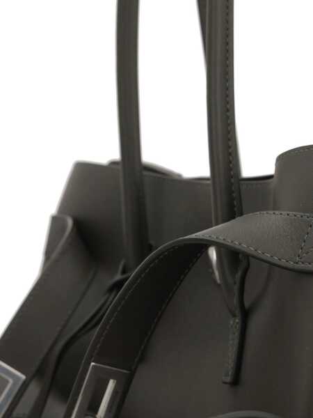 Genti de umar Balenciaga Bel Air medium Shoulder Bag KHAKI Femei (BM 18401023) 4