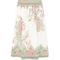 Fuste casual Paisley Print Midi Skirt Femei