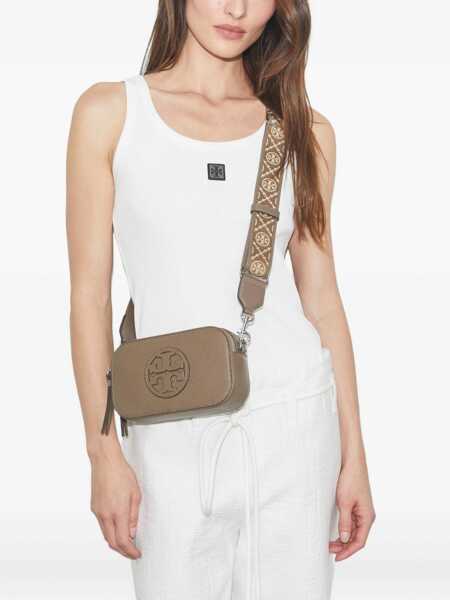 Genti tip postas Tory Burch Mini Miller Shoulder Bag GREY Femei (BM 18401260) 2