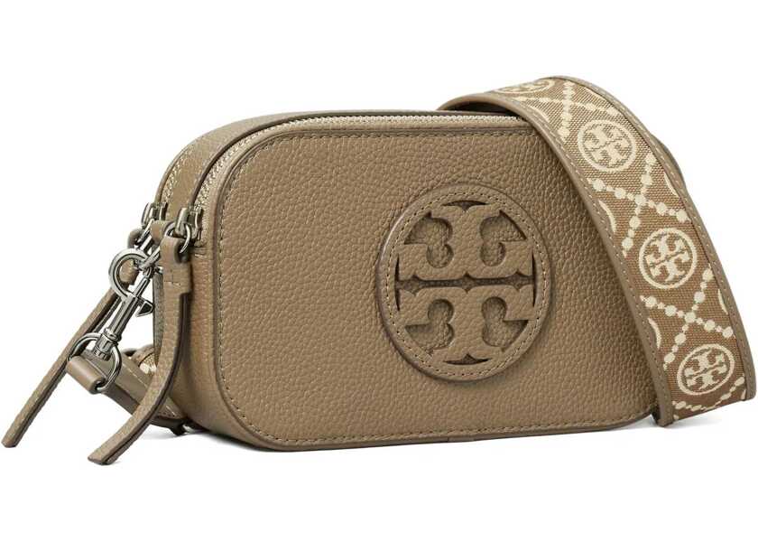 Genti tip postas Tory Burch Mini Miller Shoulder Bag GREY Femei (BM 18401260) 4