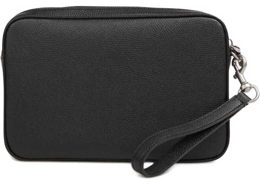 Genti de mana Valentino Garavani Vlogo Signature Pouch BLACK Barbati (BM 18401284) 2