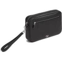 Genti de mana pentru Barbati - Genti de mana Valentino Garavani Vlogo Signature Pouch BLACK Barbati (BM 18401284) - B-mall.ro
