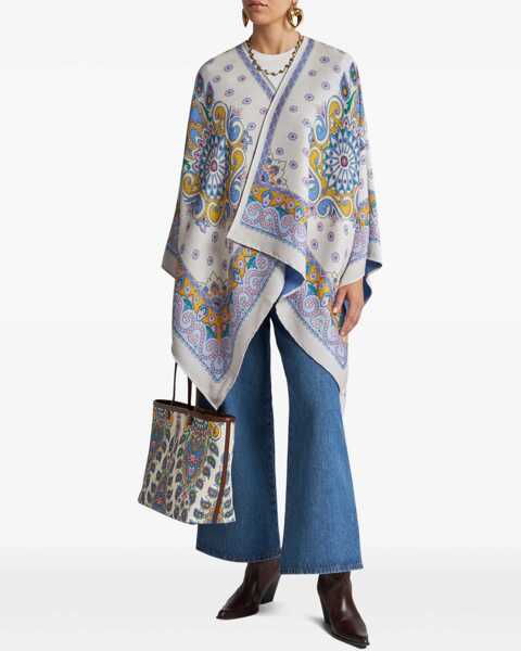 Sacouri office ETRO Cape With Daisies MULTICOLOUR Femei (BM 18401287) 2