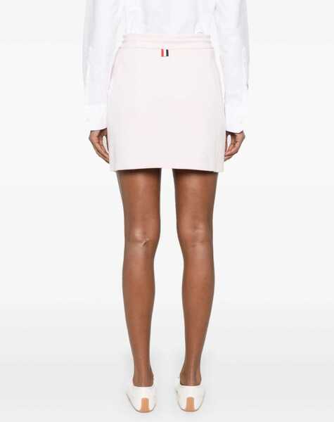 Fuste Thom Browne Cotton Mini Skirt LT PINK Femei (BM 18401419) 4