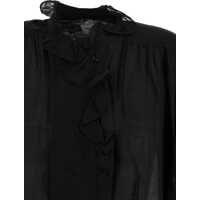 Imbracaminte ISABEL MARANT ETOILE Dama - Bluze ISABEL MARANT ETOILE Pamias Blouse BLACK Femei (BM 18401452) - B-mall.ro