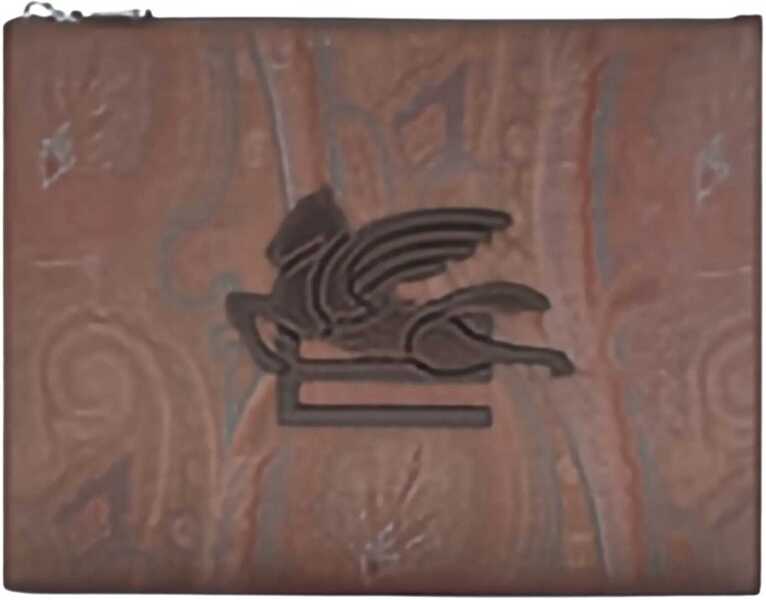 Genti de mana ETRO Arnica Pouch with Pegaso M0019 Barbati (BM 18401470) 2