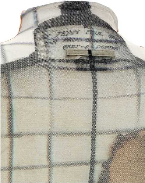 Body-uri Jean Paul Gaultier Fire Bodysuit WHITE Femei (BM 18401506) 3