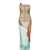 Jean Paul Gaultier Fire Long Dress WHITE