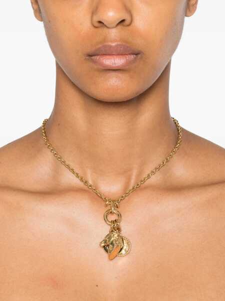 Coliere Chloe Necklace with horse head pendant VINTAGE GOLD Femei (BM 18401521) 2
