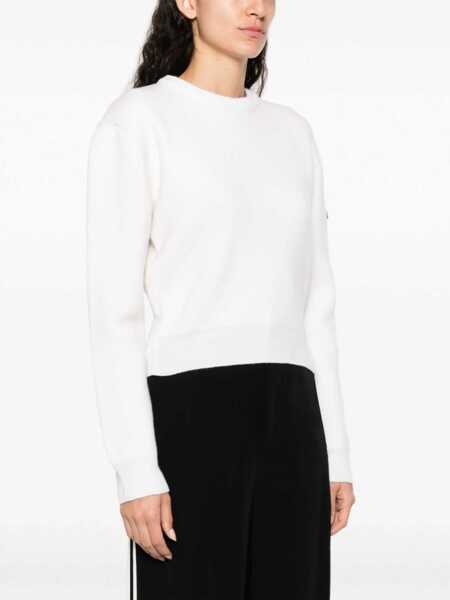 Pulovere Balenciaga Virgin wool Sweater WHITE Femei (BM 18401524) 3
