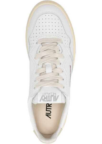 Sneakers AUTRY Medalist Low Sneaker WHITE Femei (BM 18401596) 4