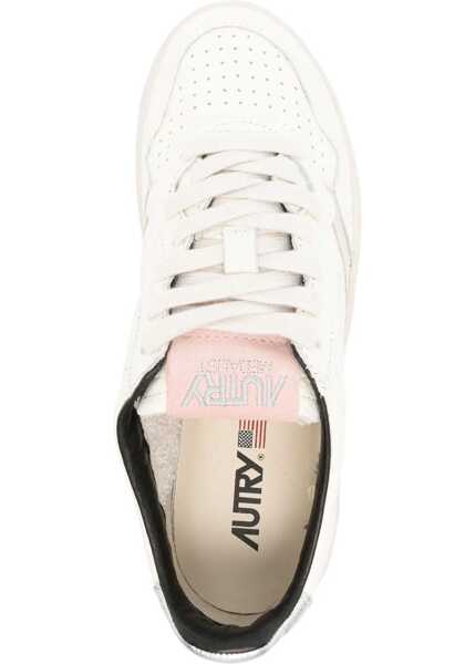 Sneakers AUTRY Medalist Low Sneaker WHITE Femei (BM 18401605) 4