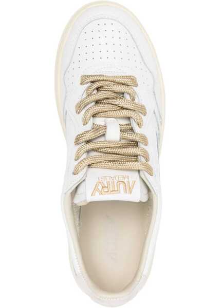 Sneakers AUTRY Medalist Low Sneaker WHITE Femei (BM 18401620) 4