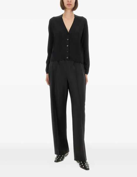 Cardigane Fabiana Filippi Cashmere And Silk Cardigan BLACK Femei (BM 18401659) 2