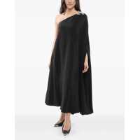 Rochii lungi Silk One-Shoulder Dress With Sequins Femei