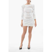Rochii scurte Sequined Mini Dress With Low Back Femei