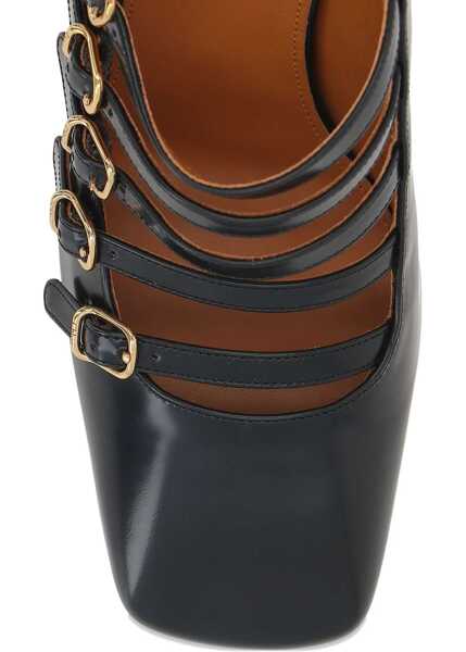 Pantofi cu toc Chloe Janis Pumps BLACK Femei (BM 18401800) 4