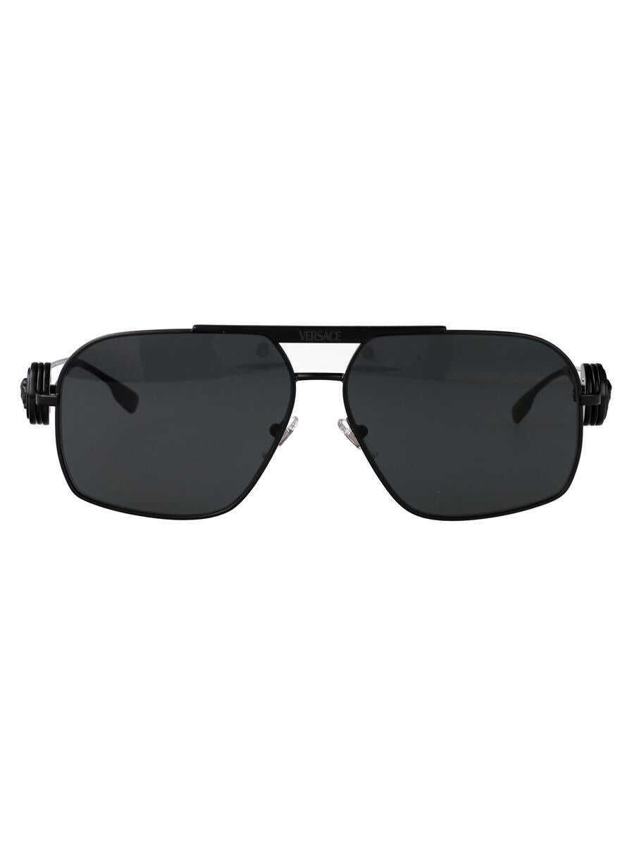 Ochelari de soare Versace Versace Sunglasses 143387 MATTE BLACK Barbati (BM 18401946) 1