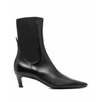 Bocanci TOTÊME TOTEME Leather Heel Boots Femei