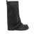 THE ATTICO The Attico Black Suede Boot The Attico GREEN